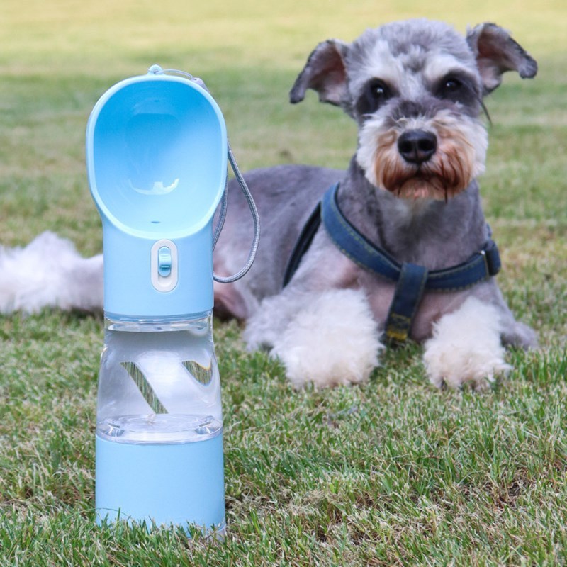 Pet Dog Go Out Mug with Garbage Bag & Water Cup